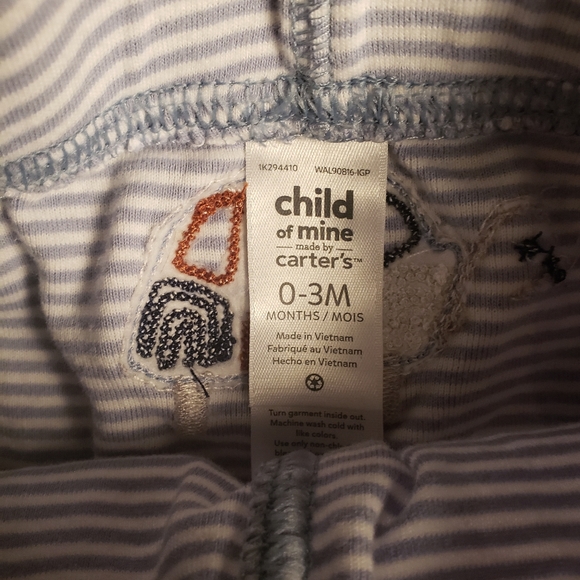 Lot of Newborn to 3Mo Onesies, Pants, & Accessories + 1 6Mo to 1 Yr Sleep Sack - Picture 5 of 9